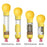 4-In-1 Multifunctional 300MLYellow Pet Water Bottle With Food Feeder, Waste Bag, And Poop Shovel On Sale