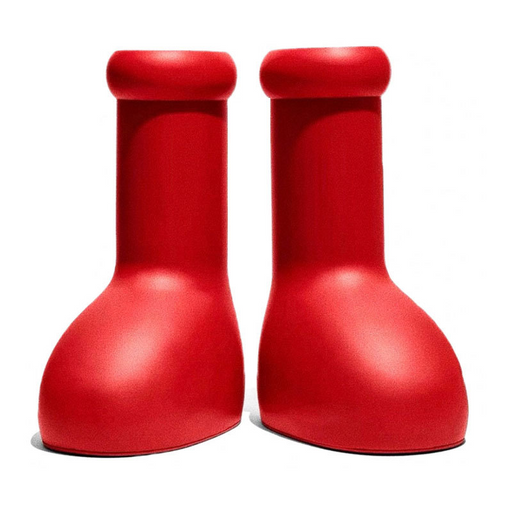 Astro Boy Style Big Red Cartoonishly Rain Boots On Sale