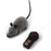 Wireless Remote Control Gray Robot Mouse Toy for Cats, Dogs, And Kids On Sale