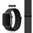 Black Nylon Sport Loop Watch Band For Apple iWatch Straps 38mm, 40mm, 41mm, 42mm, 44 mm, 45mm, 46mm, 49mm On Sale
