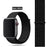 Black White Nylon Sport Loop Watch Band For Apple iWatch Straps 38mm, 40mm, 41mm, 42mm, 44 mm, 45mm, 46mm, 49mm On Sale