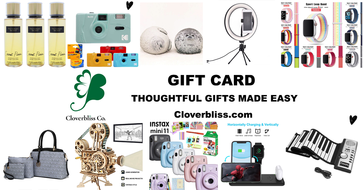 Love Cloverbliss.com Gift Card - Yours, Never Expire! 