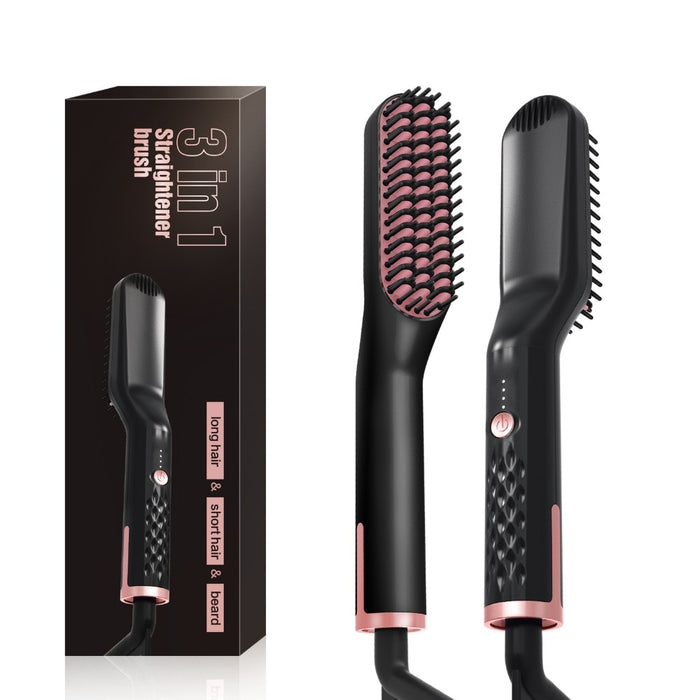 3-in-1 Ionic Beard Straightener On Sale