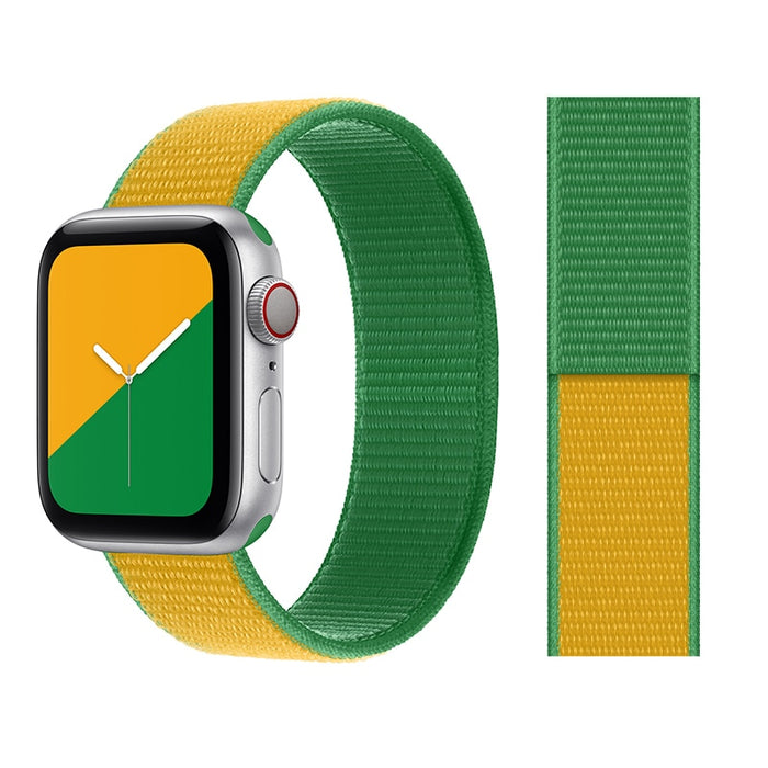 Australia World Flag Nylon Watch Straps Collection For Apple Watch 38mm, 40mm, 42mm, 44 mm On Sale