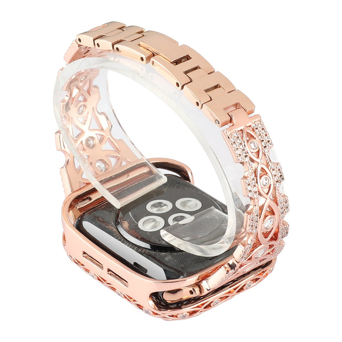 Diamond Eyes Bracelet for Apple Watch Band 38mm, 40mm, 42mm, 44 mm On Sale