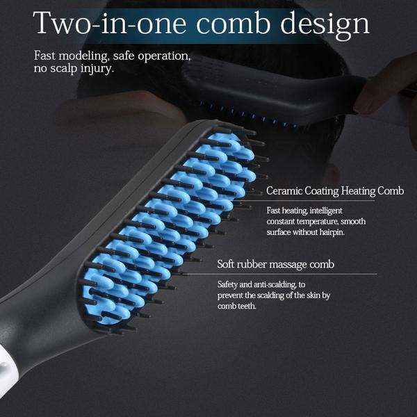 3-in-1 Ionic Beard Straightener On Sale