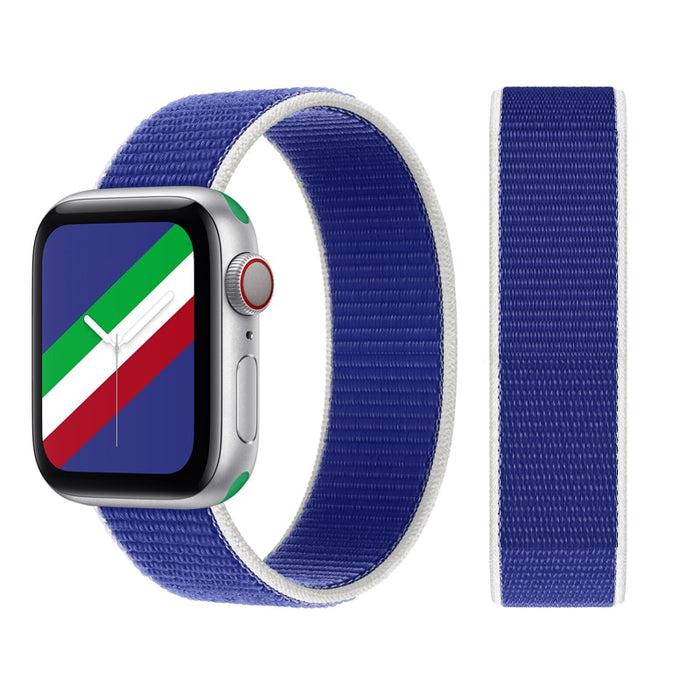 NIKE And World Flags Nylon Watch Straps Collection For Apple Watch 38mm, 40mm, 42mm, 44 mm