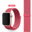 Hibiscus Nylon Sport Loop Watch Band For Apple iWatch Straps 38mm, 40mm, 41mm, 42mm, 44 mm, 45mm, 46mm, 49mm On Sale