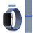 Lake Blue Nylon Sport Loop Watch Band For Apple iWatch Straps 38mm, 40mm, 41mm, 42mm, 44 mm, 45mm, 46mm, 49mm On Sale