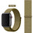 Olive Flak Nylon Sport Loop Watch Band For Apple iWatch Straps 38mm, 40mm, 41mm, 42mm, 44 mm, 45mm, 46mm, 49mm On Sale
