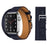 Double Tour Indigo Genuine Cow Leather Loop Apple Watch Band For iWatch On Sale