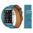 Double Tour Emerald Genuine Cow Leather Loop Apple Watch Band For iWatch On Sale