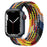 Rainbow Black Braided Solo Loop Apple Watch Bracelet On Sale