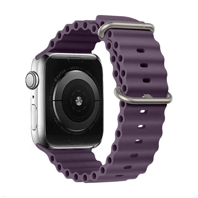 Cherry Ocean Loop Band For Apple Watch Ultra And Series 7, 8, 4, 5, 6, 3, SE On Sale