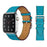 Emerald Genuine Cow Leather Loop Apple Watch Band For iWatch On Sale