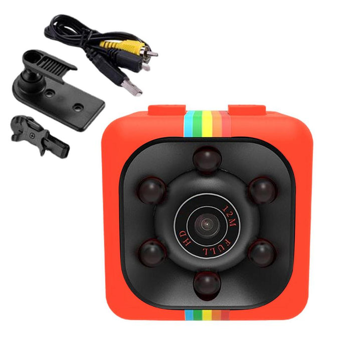 Red SQ11 1080P Full HD Mini Camera With Night Vision Motion Detection On Sale