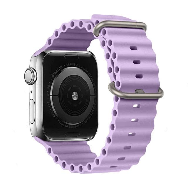 Lilac Ocean Loop Band For Apple Watch Ultra And Series 7, 8, 4, 5, 6, 3, SE On Sale