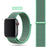 Spearmint Nylon Sport Loop Watch Band For Apple iWatch Straps 38mm, 40mm, 41mm, 42mm, 44 mm, 45mm, 46mm, 49mm On Sale