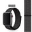 Summit Black Nylon Sport Loop Watch Band For Apple iWatch Straps 38mm, 40mm, 41mm, 42mm, 44 mm, 45mm, 46mm, 49mm On Sale