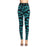 Soft High-Waisted Green Camouflage Yoga Leggings On Sale
