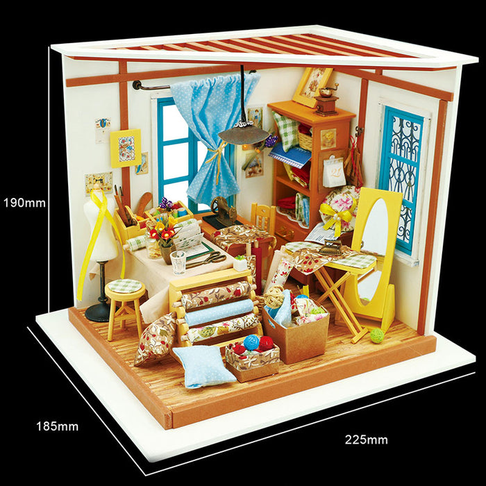 Miniature Dollhouse 3D Model Building Kits On Sale