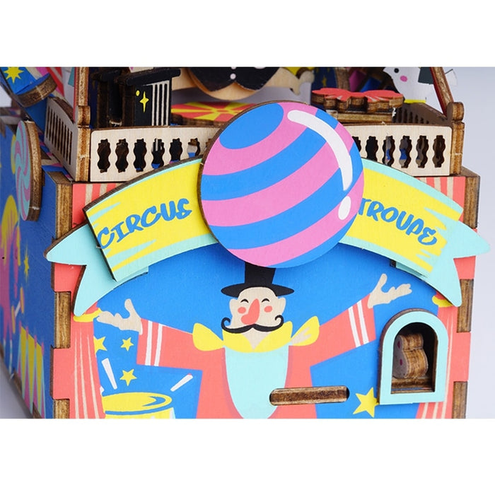 Amusement Park Music Box Wooden Puzzle - cloverbliss.com