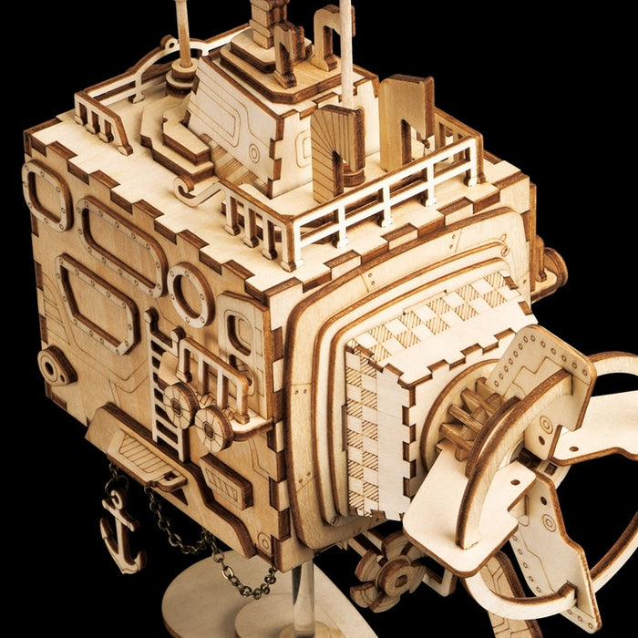 Steampunk Submarine Puzzle - cloverbliss.com
