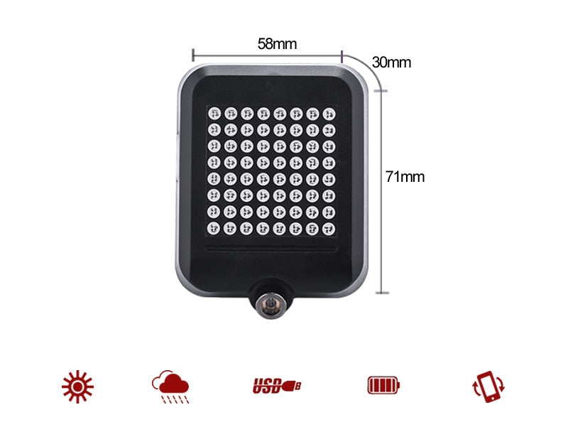 Auto Bike Rear Signals Light - cloverbliss.com