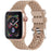Walnut - Rhombus Texture Silicone Sport Strap for Apple Watch  On Sale