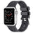 Gray - Rhombus Texture Silicone Sport Strap for Apple Watch On Sale