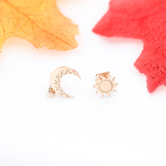 Sun & Moon Earrings On Sale