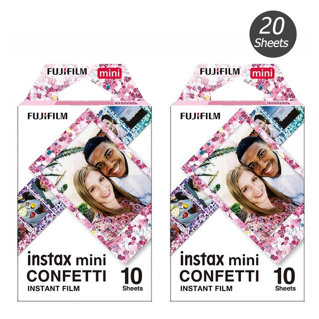 FujiFilm Instax Mini Films - Confetti On Sale