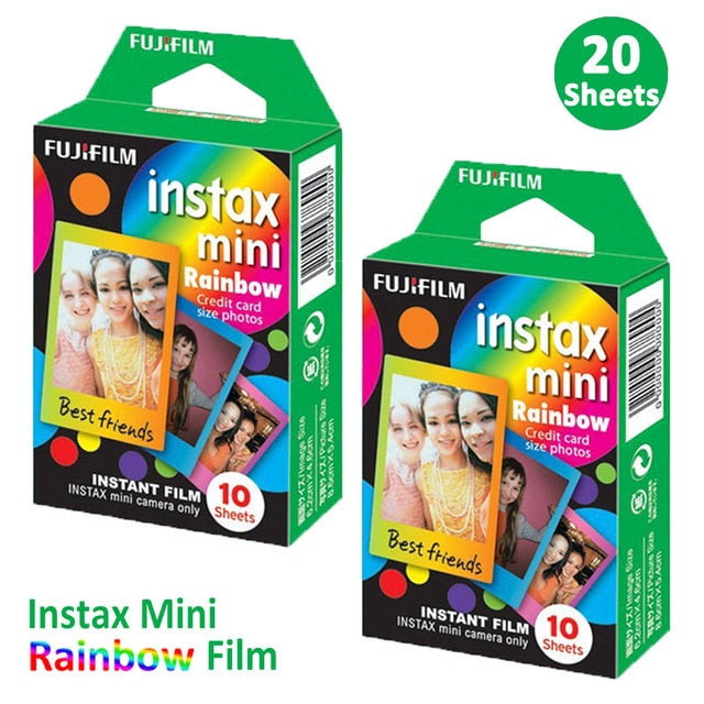 Fujifilm Instax Mini Color Film (10-100 sheet) - cloverbliss.com