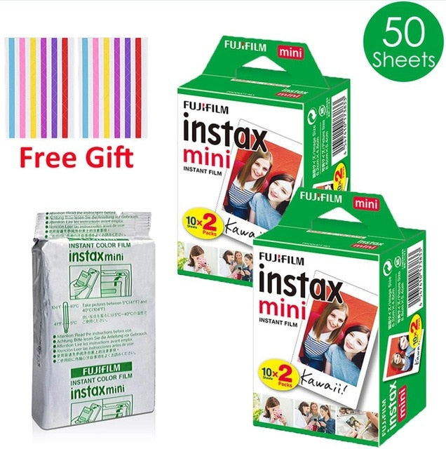 Fujifilm Instax Mini Color Film (10-100 sheet) - cloverbliss.com