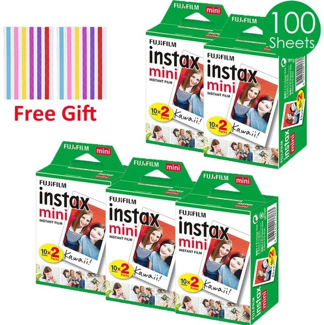 Fujifilm Instax Mini Color Film (10-100 sheet) - cloverbliss.com