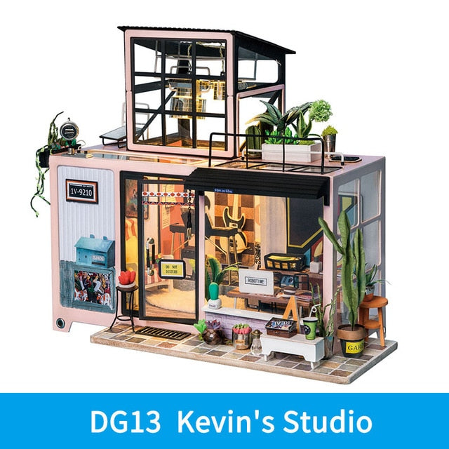 Miniature Dollhouse 3D Model Building Kits On Sale