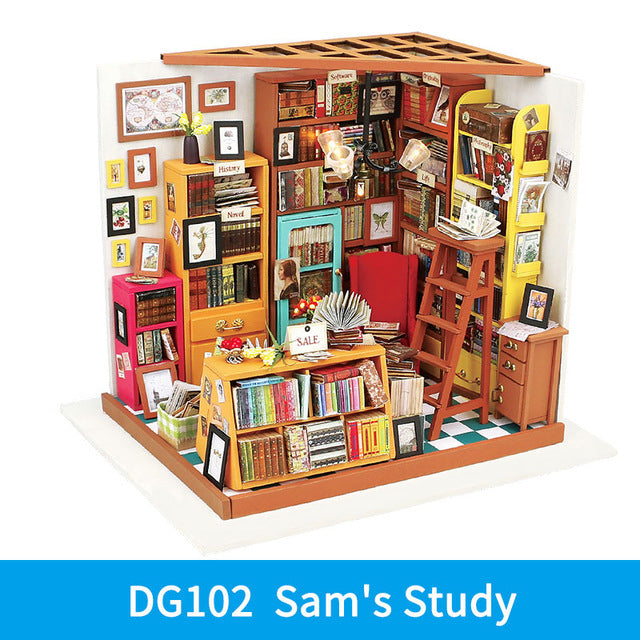 Miniature Dollhouse 3D Model Building Kits On Sale