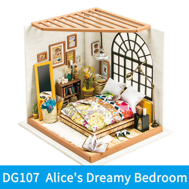 Miniature Dollhouse 3D Model Building Kits On Sale