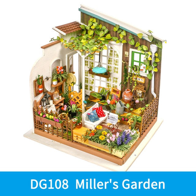 Miniature Dollhouse 3D Model Building Kits On Sale