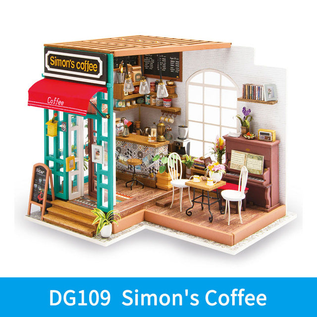 Miniature Dollhouse 3D Model Building Kits On Sale