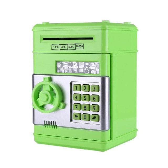 Green Portable Money Box On Sale