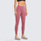 Misty Merlot 08 Lightweight High Waisted Yoga Pants with Pockets On Sale