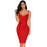 Lady In Love Red Bandage Dress On Sale