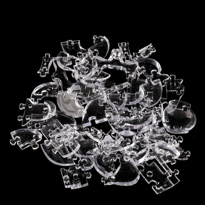 3D Crystal Skull Jigsaw Puzzle - cloverbliss.com