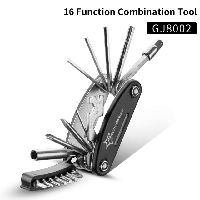 16-in-1 Multifunctional Bike Compact Repair Tool Kit On Sale