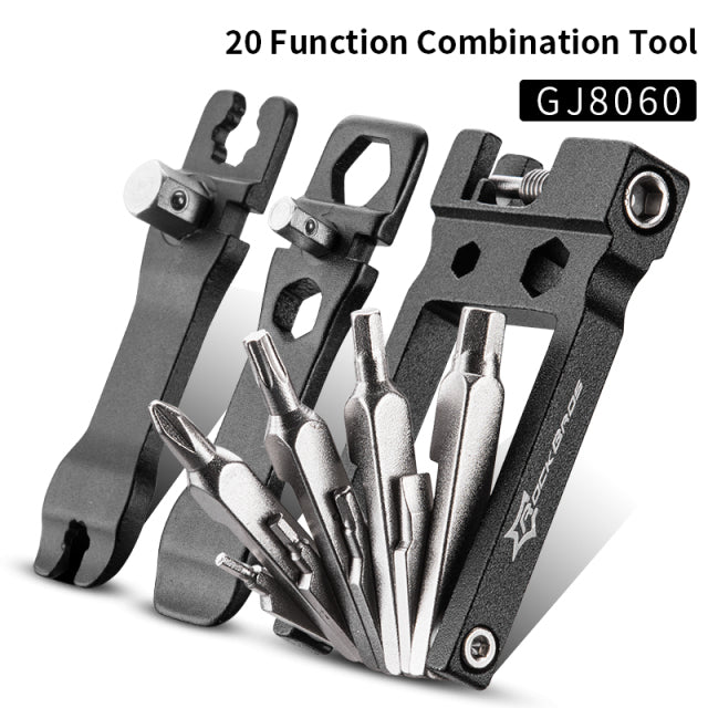 20-in-1 Multifunctional Bike Compact Repair Tool Kit On Sale