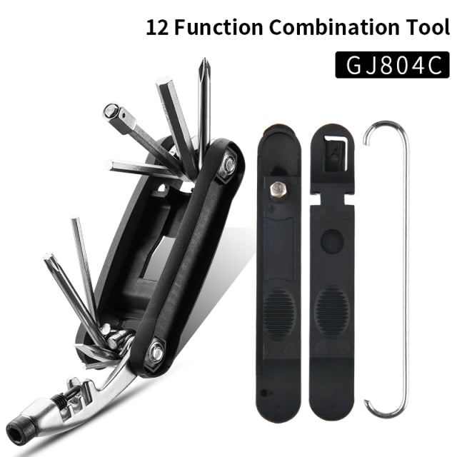 12-in-1 Multifunctional Bike Compact Repair Tool Kit On Sale