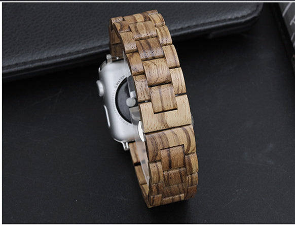 SALE Light Brown Wooden Strap for Apple Watch Band 38mm, 40mm, 42mm, 44 mm