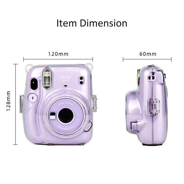 Fujifilm Instax Mini 11 Camera Clear Case - cloverbliss.com