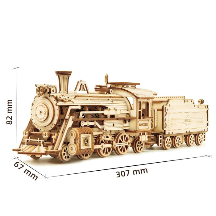 Steam Express Train Puzzle - cloverbliss.com